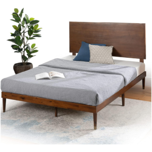 zinus-raymond-wood-platform-bed-frame-with-adjustable-headboard-king-size-brown
