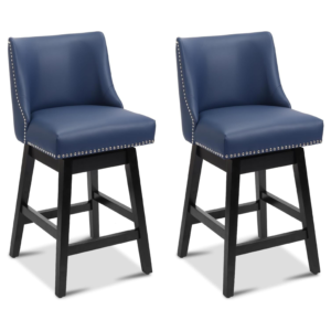 swivel-bar-stools-set-of-2-26-counter-height-faux-leather-bar-chairs-with-wood-legs-blue