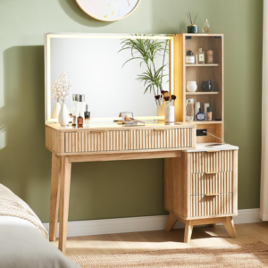 t4tream-48-fluted-makeup-vanity-desk-with-mirror-lights-5-drawers