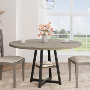 47-industrial-round-dining-table-for-4-wood-top-metal-base-with-storage-grey