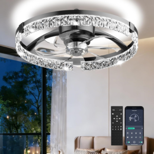 aikvsxer-20-low-profile-ceiling-fan-with-light-remote-dimmable-led-flush-mount-fan