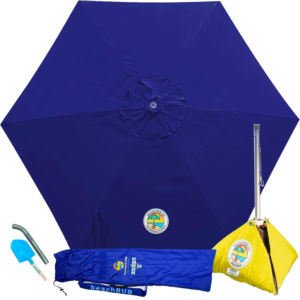 all-in-one-beach-umbrella-system-with-ultra-base-deep-ocean-blue