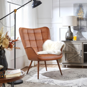 pu-leather-high-back-accent-chair-with-metal-legs-camel-living-room-chair