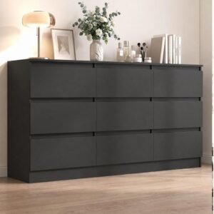 black-9-drawer-dresser-modern-wide-wood-storage-chest-tv-stand-for-bedroom-and-living-room