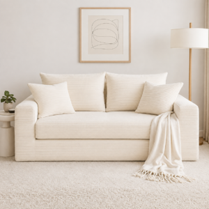 cidludto-3-in-1-convertible-sofa-bed-corduroy-pull-out-couch-with-4-pillows-beige
