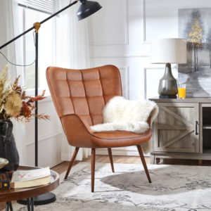 yaheetech-faux-leather-accent-chair-for-living-room-retro-brown